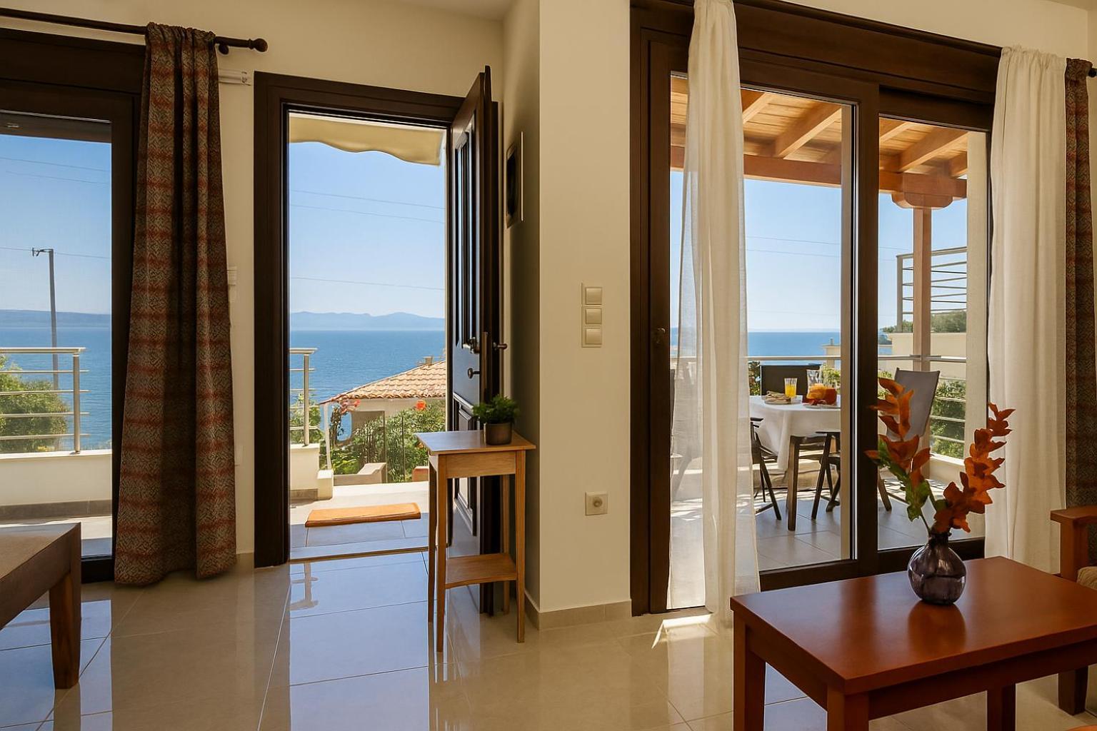 Seaside Getaway - Aelia Villa'S Dreamy Paradise Petalídhion Exterior foto